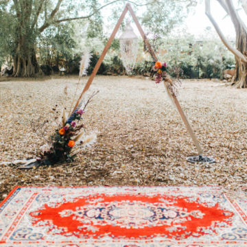 Arbour - Stained timber - Triangle, Backdrops and Archways – Event Hire ...